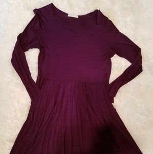 Long sleeve dress with pockets